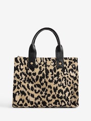 Friends Like These Leopard Medium Square Tote Bag - Image 6 of 6
