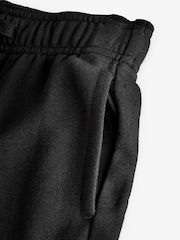 Zwart - Gap logo shorts met fleecevoering en elastische taille (4 - 13 jr) - Image 4 of 4