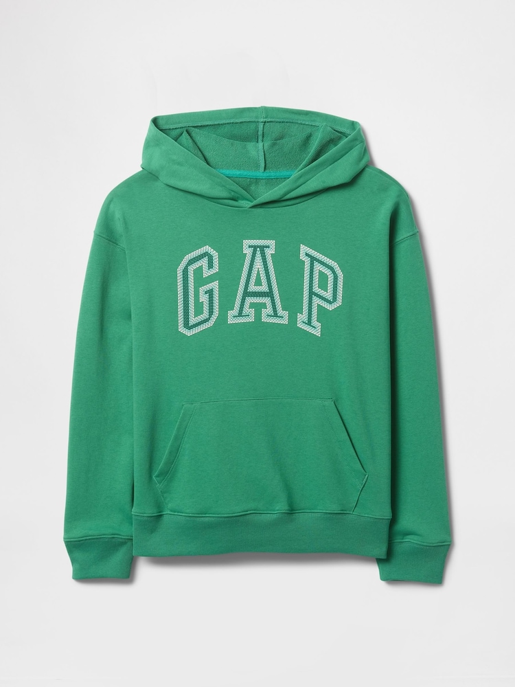 Groen - Gap vintage hoodie met logo (4 - 13 jr) - Image 5 of 5