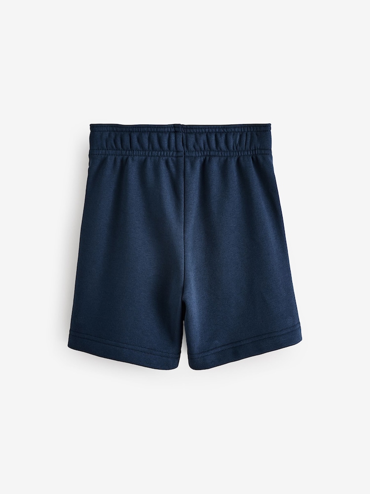 Gap Navy Blue Logo Pull On Fleece-Lined Shorts (4-13yrs) - Image 2 of 4