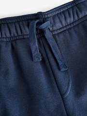 Gap Navy Blue Logo Pull On Fleece-Lined Shorts (4-13yrs) - Image 3 of 4