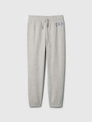 Gris - Pantalones de chándal con puños y logo de Gap (4-13años) - Imagen 1 de 1