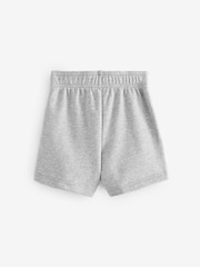 Grijs - Gap logo shorts met fleecevoering en elastische taille (4 - 13 jr) - Image 2 of 4