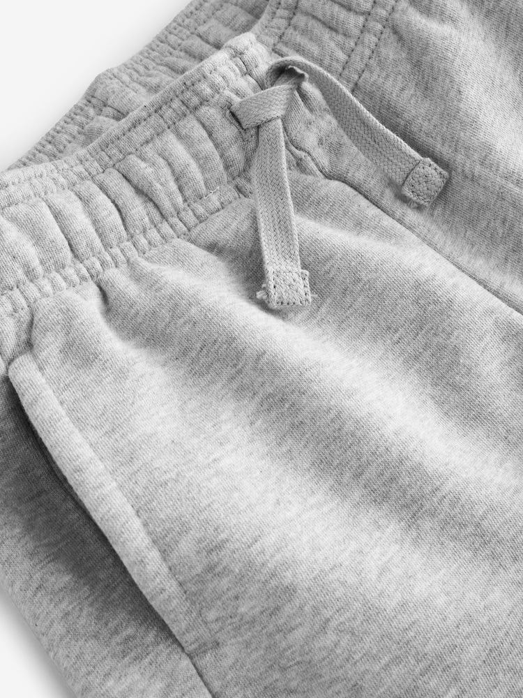 Grijs - Gap logo shorts met fleecevoering en elastische taille (4 - 13 jr) - Image 3 of 4