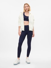 Gap Navy Blue Full Length High Waisted Power Stretch Leggings - Image 3 of 4