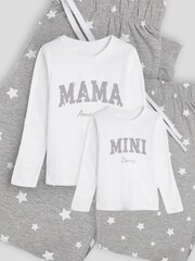 Personalised Mini Girls Pyjamas by Stitch Style - Image 3 of 4