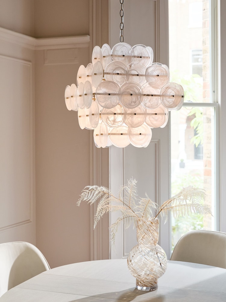 White Claremont Chandelier and Linear Spare Part for F20719 and AR1615 - Image 2 of 4