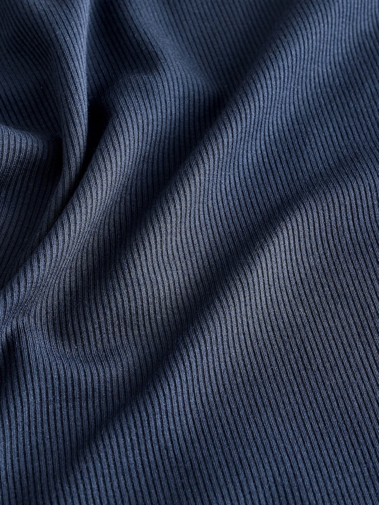 Marineblau/blau - Athleta Signature Ripp-Tanktop - Image 3 of 4