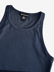 Athleta Navy Blue Renew Seamless Racerback Tank Top - Image 4 of 4