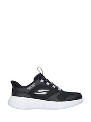 Skechers Black Slip-Ins Go Run 400 V2 Tetra Speed Trainers - Image 1 of 5