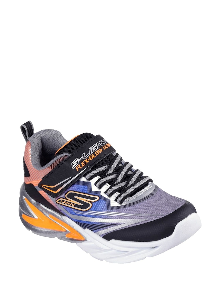 Skechers Black S-Lights®: Flex-Glow Ultra Trainers - Image 2 of 2