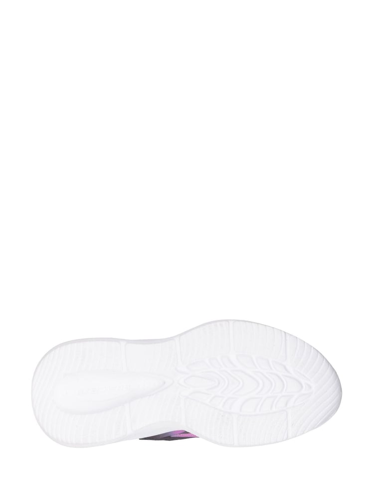 Skechers Purple Sola Glow Trainers - Image 5 of 5