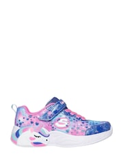 Skechers Blue UNICORN DREAMS HEART SPARKLES - Image 1 of 5