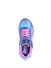 Skechers Blue UNICORN DREAMS HEART SPARKLES - Image 4 of 5
