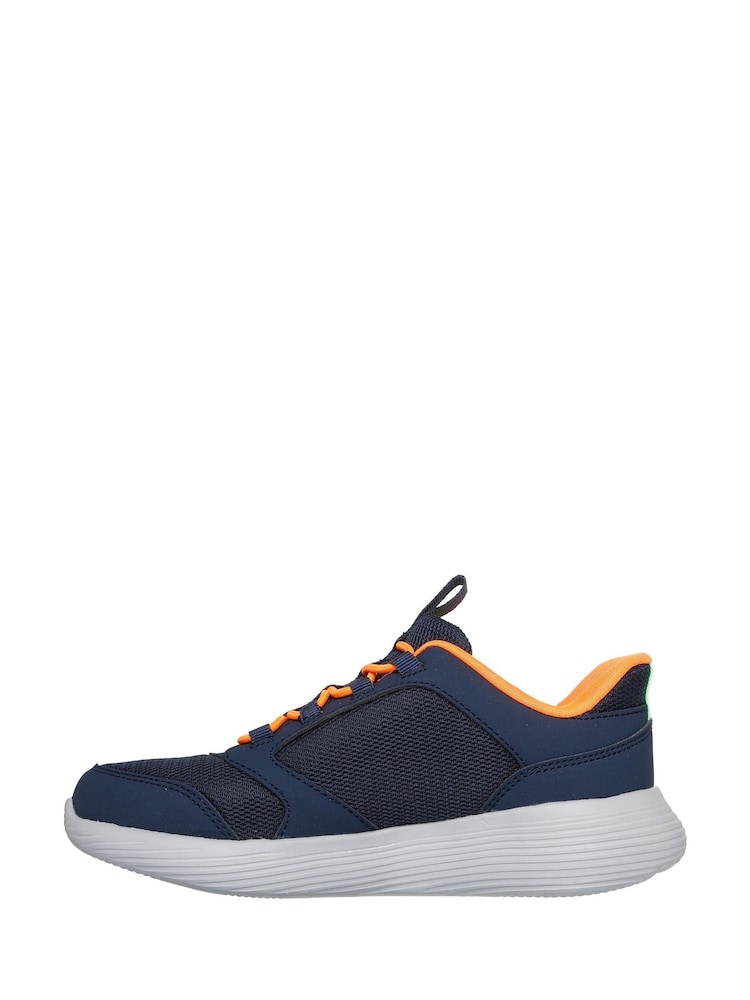 Skechers Blue Slip-Ins Go Run 400 V2 Turbo Brisk Trainers - Image 2 of 5