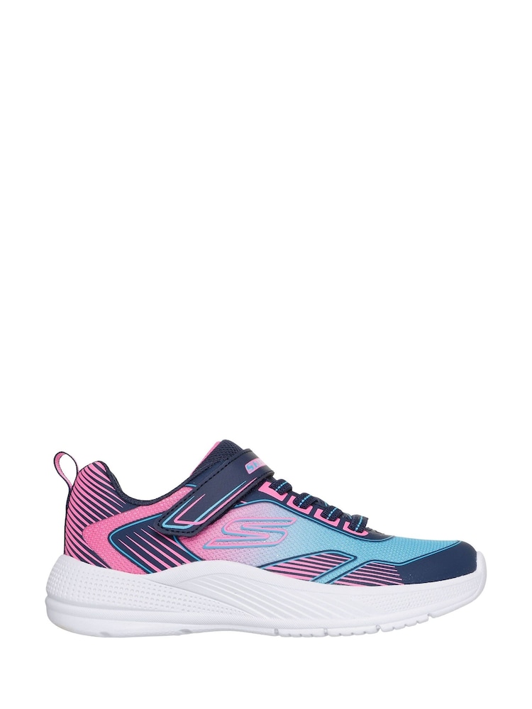 Skechers Blue Microspec Advance Trainers - Image 1 of 5