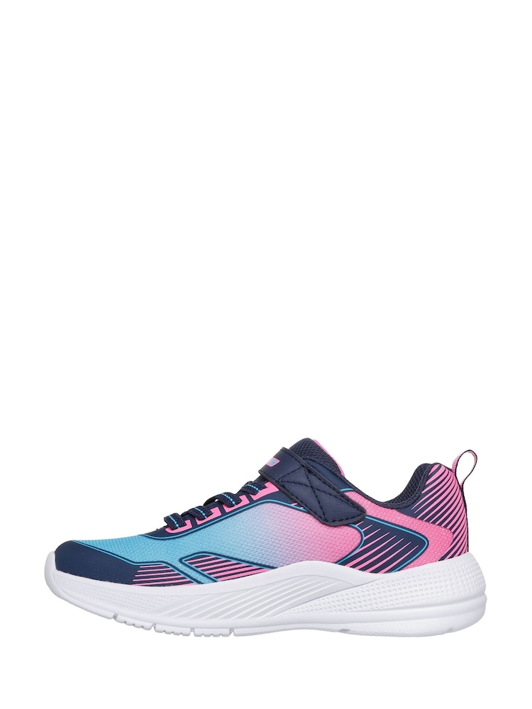 Skechers Blue Microspec Advance Trainers - Image 2 of 5