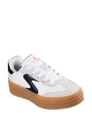 Skechers White Girls Zinger Lift Trainers - Image 3 of 5