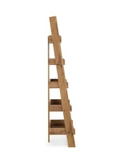 Dark Bronx Oak Effect Narrow Ladder Shelf - Image 6 of 8