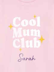 Personalised Womens Cool Mum Club T-Shirt by Stitch Style - Image 3 of 3