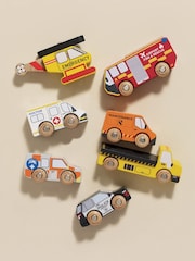 Le Toy Van Emergency Helicopter and Rescue Cars Set - Image 2 of 4