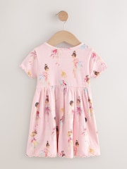 Pink Short Sleeve Jersey Summer Dress (3mths-7yrs) - Image 2 of 4