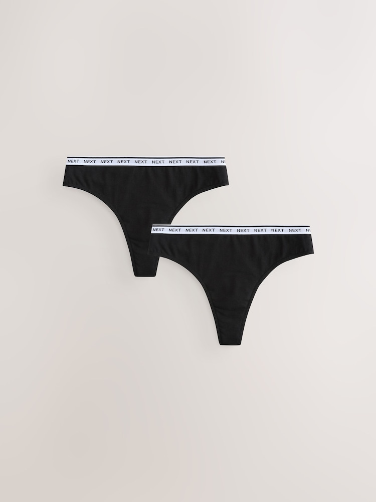 Black/Berry Period All Over Lace Knickers 2 Pack - Image 1 of 9