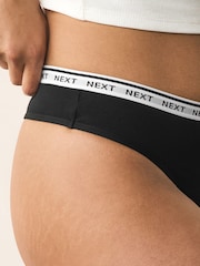 Black/Berry Period All Over Lace Knickers 2 Pack - Image 9 of 9