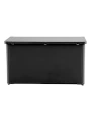 Pacific Black Rhode Island Small Galvanised Steel Garden Cushion Box - Image 5 of 6