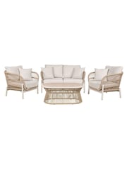 Pacific Latte Martic Garden Seating Set - Image 4 of 6