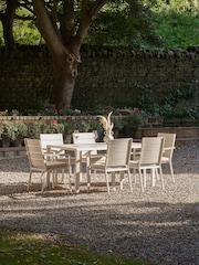 Pacific Latte Aruba Garden 6 Seater Dining Set - Image 1 of 6