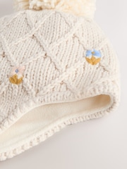Ecru Trapper Hat (3mths-13yrs) - Image 3 of 3