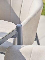 Pacific Putty Nevada 6 Seater Garden Rectangular Dining Set - Image 2 of 6