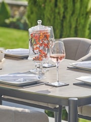 Pacific Putty Nevada 6 Seater Garden Rectangular Dining Set - Image 3 of 6