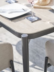 Pacific Putty Nevada 6 Seater Garden Rectangular Dining Set - Image 4 of 6