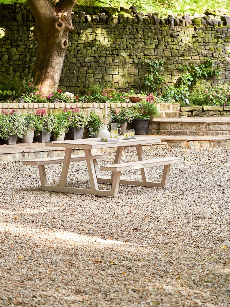 Pacific Latte Aruba Garden Bench Set - Image 1 of 6