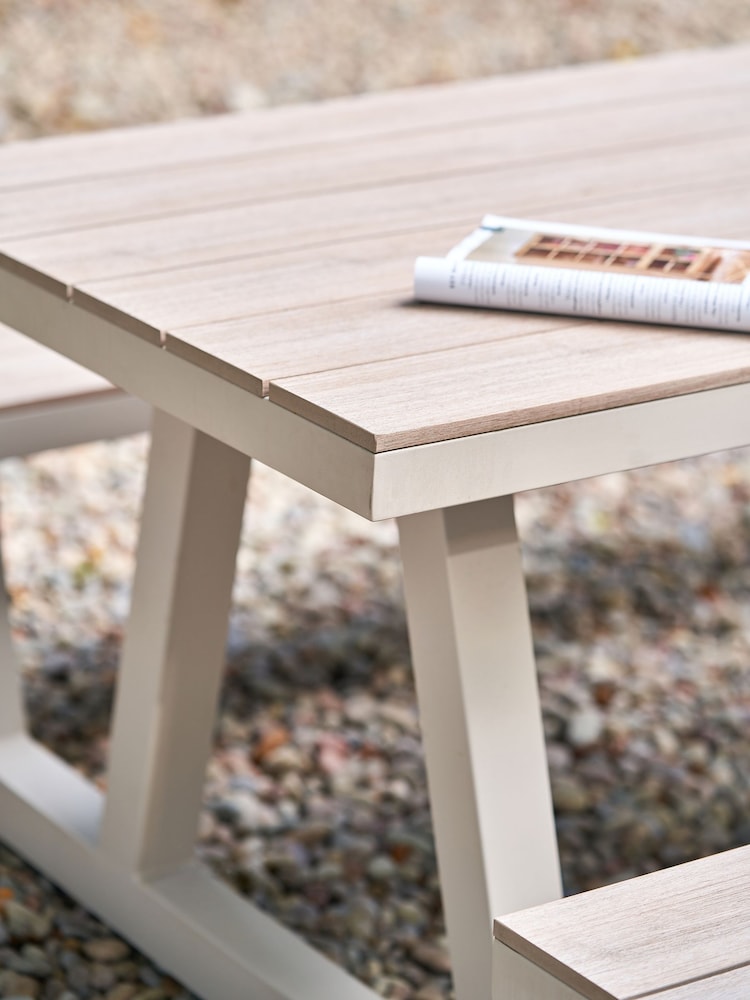 Pacific Latte Aruba Garden Bench Set - Image 2 of 6