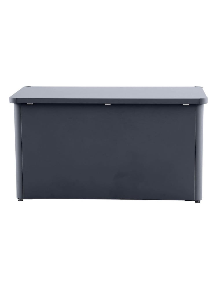 Pacific Anthracite Rhode Island Small Galvanised Steel Garden Cushion Box - Image 6 of 6