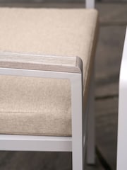 Pacific Latte Aruba Garden 4 Seater Dining Set - Image 3 of 6
