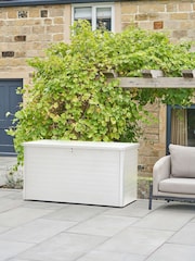 Pacific Pebble Rhode Island Large Galvanised Steel Garden Cushion Box - Image 2 of 6