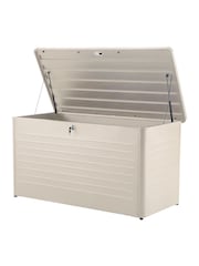 Pacific Pebble Rhode Island Large Galvanised Steel Garden Cushion Box - Image 4 of 6