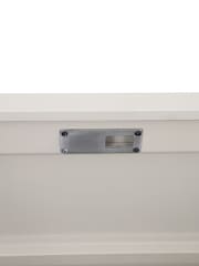 Pacific Pebble Rhode Island Large Galvanised Steel Garden Cushion Box - Image 6 of 6