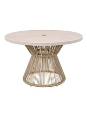 Pacific Latte Martic Garden 4 Seater Dining Set - Image 5 of 6