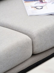 Putty Pacific Nevada Putty Garden Corner Seating Set with Coffee Table and Footstools - Image 3 of 6