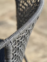 Pacific Black Dakota Wood Garden Bistro Set - Image 2 of 6