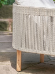 Pacific Light Teak Marche Garden Seating Set - Image 2 of 6
