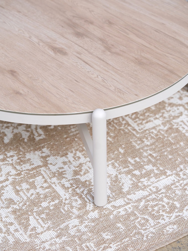 Pacific Set of 2 Latte Martic Garden Tables - Image 2 of 6