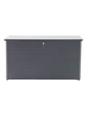Pacific Anthracite Rhode Island Large Galvanised Steel Garden Cushion Box - Image 4 of 6