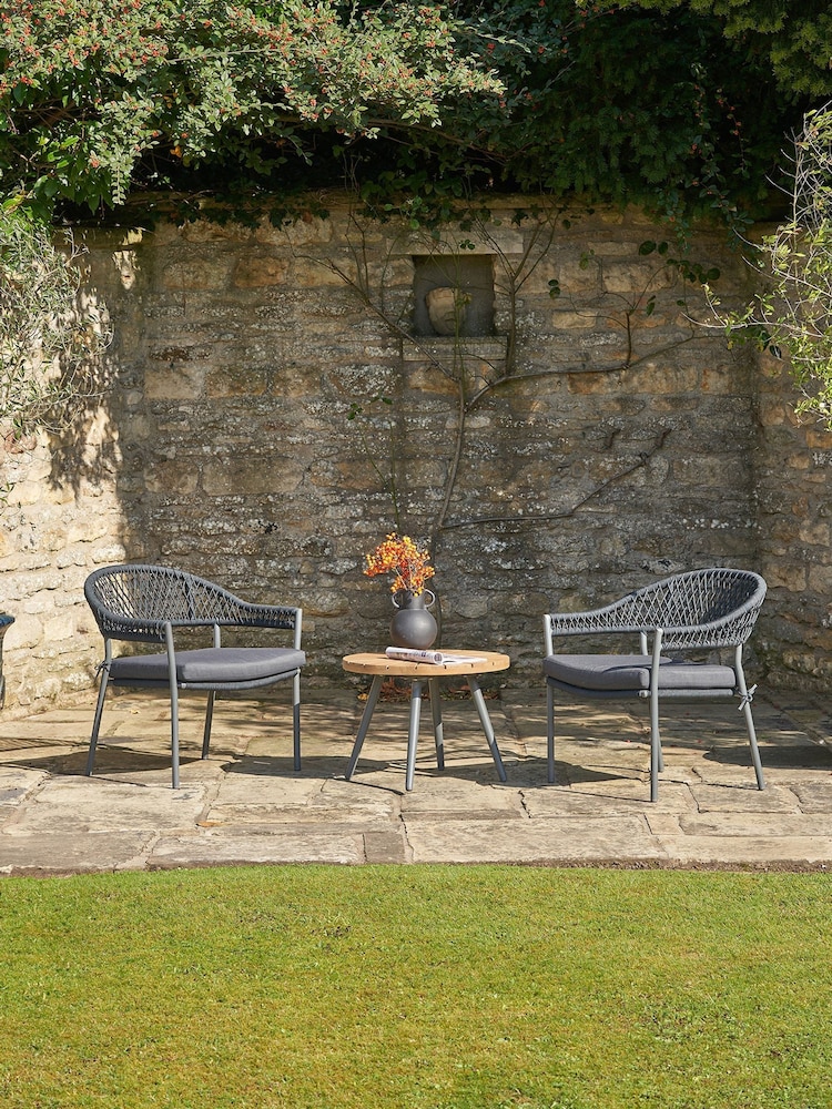 Pacific Black Bazel Garden Bistro Set - Image 1 of 6