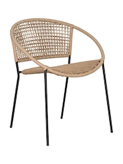 Pacific Wheat Dakota Garden 4 Seater Dining Set - Image 5 of 6